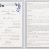 Introducing New Jewish Wedding Programs: Eco-Friendly, Concise, and Elegant. Say goodbye to multi-page wedding folders and hello to compact, eco-friendly cards. Each card includes: Front Side: A beautiful design reflecting the couple's unique style, along with a summary of the wedding procession, including the wedding party, family, and the bride and groom walking under the Chuppah. Back Side: Brief explanations of key Jewish wedding elements: Ketubah: The marriage contract. Chuppah: The wedding canopy. Hakafot: The circling of the bride. Kiddushin: The sanctification of marriage. Rings: The exchange of rings. Sheva Brachot: The seven blessings. Breaking the Glass: Symbolizing the destruction of the Temple and the couple's commitment through life's challenges.
