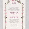 Introducing our Watercolor Dancing under the Chuppah Jewish Wedding Invitation — A Beautiful Blend of Nature’s Charm and Modern Elegance. This stunning invitation features delicate watercolor wine burdundy floral, weaving together a vibrant yet serene design that speaks to the beauty of love and nature. The tiny blossoms form a graceful floral arch that surrounds the invitation, symbolizing the shared journey of life and love. At its center, a beloved Hebrew verse — 