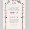 Introducing our Watercolor Dancing under the Chuppah Jewish Wedding Invitation — A Beautiful Blend of Nature’s Charm and Modern Elegance. This stunning invitation features delicate watercolor wine burdundy floral, weaving together a vibrant yet serene design that speaks to the beauty of love and nature. The tiny blossoms form a graceful floral arch that surrounds the invitation, symbolizing the shared journey of life and love. At its center, a beloved Hebrew verse — 