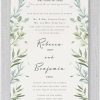 Foliage Frame Green Evite Digital Jewish Wedding Invitation Merge ancient tradition with modern convenience. The Foliage Frame Green Evite is a premium digital Jewish wedding invitation designed for the eco conscious couple who refuses to compromise on style or heritage. Featuring a lush botanical border reminiscent of a wedding chuppah, this design symbolizes the growth and sacred connection of your new life together. This invitation features the iconic verse from Shir HaShirim Song of Songs: 