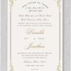 Celebrate your wedding with the timeless elegance of the Framed in Love Jewish Wedding Invitation — a beautifully designed piece that blends tradition, romance, and modern sophistication. This exquisite invitation is encased in a vintage-inspired black and gold frame, accented with a delicate gold inner trim that adds a touch of luxury and depth. The result is a refined presentation that feels both classic and contemporary. Perfect for couples who value both heritage and style, the design highlights a beloved verse from Song of Songs: “I have found the one whom my soul loves” — gracefully featured in Hebrew as Matzati et she’ahava nafshi for an authentic and meaningful Jewish touch. The couple’s names are displayed in a modern, elegant typeface that strikes a balance between sophistication and warmth. Their Hebrew names are also included, honoring tradition and adding a deeply personal and heartfelt detail.