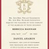 Stunning Red & Gold Monogram Jewish Wedding Invitation Make a bold and elegant statement with this timeless Jewish wedding invitation, beautifully designed in rich red and gold tones. Featuring a sophisticated monogram at the center, this invitation exudes regal charm and refined simplicity. Above the monogram, the beloved verse 