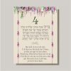 Make the Chuppah Moment Truly Special with Our Sheva Brachot (Seven Blessings) Cards Planning a Jewish wedding? Our beautifully designed Sheva Brachot (Seven Blessings) cards are a must-have for anyone participating in this meaningful tradition. These blessings are a central part of the Chuppah ceremony, and our cards help bring them to life with elegance and clarity. Featuring easy-to-read Hebrew and English transliteration, the cards make it simple for anyone—whether fluent or not—to recite or follow along with confidence. No more juggling a bulky siddur during the ceremony! Thoughtfully sized at 5.5