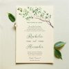 Celebrate your sacred day with a timeless blend of nature, tradition, and love. “Beneath the Branch” is a uniquely designed Jewish wedding invitation featuring a graceful watercolor branch adorned with colorful leaves, gently arching over the invitation like a chuppah,  the canopy under which two souls unite. Under this symbolic branch, the beloved verse from Shir HaShirim (Song of Songs) is elegantly written in Hebrew: מצאתי את שאהבה נפשי - “I have found the one whom my soul loves”, printed in soft green to harmonize with the natural palette of the leaves. Below this tender blessing, your wedding details are thoughtfully arranged, appearing as if held beneath the shelter of the chuppah. Bride and Groom names in English are featured prominently in a refined, romantic script, while your Hebrew names are displayed gracefully along the side — honoring both heritage and heart. To complete the luxurious experience, each invitation comes with a premium Euro flap envelope, ensuring your guests receive not just an invitation, but a lasting keepsake of this special moment.