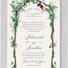 Celebrate your sacred union with this Green Watercolor Chuppah Arch Jewish Wedding Invitation, a beautifully hand painted design inspired by the timeless symbolism of Jewish wedding traditions. Perfect for couples planning a romantic outdoor Jewish ceremony or a meaningful celebration beneath the chuppah under the open sky, this invitation blends nature, faith, and love in one stunning piece. Featuring soft watercolor greenery and floral branches, the arch evokes the chuppah — the symbolic Jewish wedding canopy representing the home the couple will build together. This artistic portrayal highlights the roots of Jewish life, filled with deep meaning: unity, shelter, love, and the Divine presence (Shechinah). At the center of the design, the beloved verse “I am my beloved’s, and my beloved is mine” is displayed in both Hebrew and English, offering a spiritual and poetic touch to your Jewish wedding celeberation. The couple’s names are showcased in elegant script, with optional space for Hebrew names, blending tradition with personalization. To complete the look, don’t forget to add our luxurious hand lined envelopes, thoughtfully crafted to elevate your invitation suite. Our signature moss green liners pair beautifully with the lush greenery in the invitation design, creating a cohesive and nature inspired presentation your guests will remember.