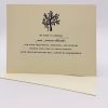 Express your heartfelt gratitude with our elegant Cross Sympathy Acknowledgement Cards. Featuring a minimalist Cross design and a modern tree of life, these cards provide a dignified way to thank friends and family for their support during a difficult time.