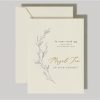Jewish Wedding Greeting Cards - This Wispy Floral Jewish Wedding Card is a graceful way to celebrate a new marriage. The design features a delicate, climbing floral illustration alongside the timeless verse 