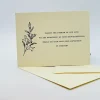 Introducing our Modern Floral Sympathy Cards, thoughtfully designed to offer grace and support during difficult times. Featuring a delicate, hand-sketched botanical illustration, these condolence cards come with matching envelopes, making them a timeless choice for expressing your heartfelt gratitude and sympathy.