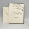 Introducing our stunning Gold leaves branches Sympathy Cards and matching envelopes! These elegant and unique cards are designed to offer a ray of light and support to those facing challenging times. Each card measures 5.5