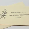Introducing our Modern Floral Sympathy Cards, thoughtfully designed to offer grace and support during difficult times. Featuring a delicate, hand-sketched botanical illustration, these condolence cards come with matching envelopes, making them a timeless choice for expressing your heartfelt gratitude and sympathy.
