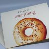 Everything Bagel Thank You Card Show them you appreciate 